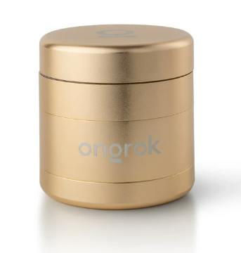 Ongrok 4pc 60mm Grinder - Gold