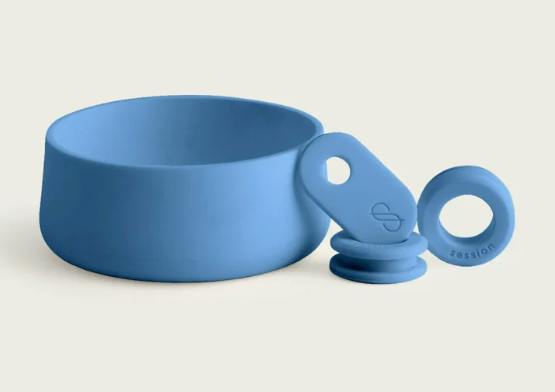 Session Goods - Water Pipe Silicone Base - Indigo Blue