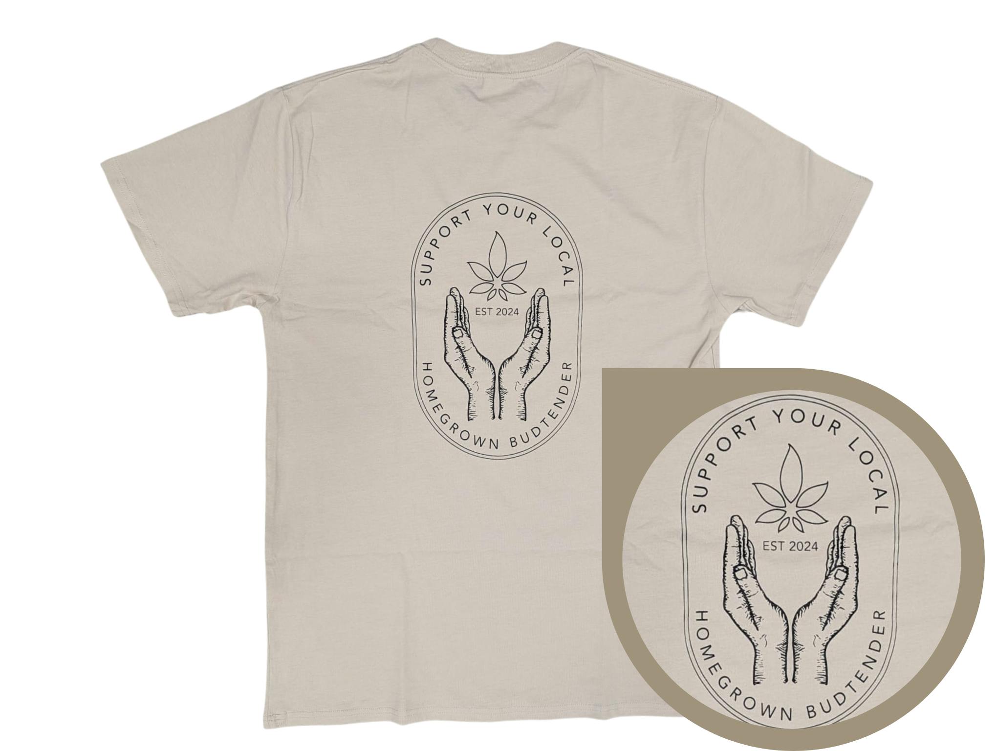 Homegrown "Support Local" T-Shirt - Large