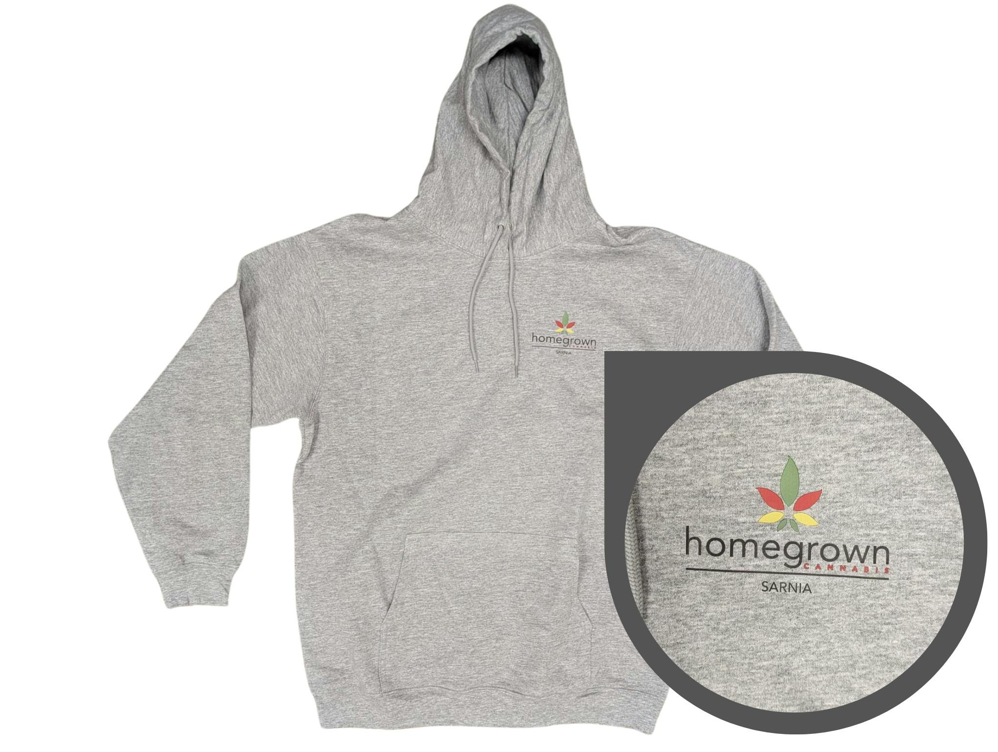 Homegrown Grey Hoodie - X-Large
