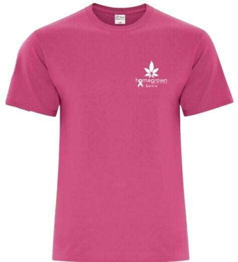 Homegrown "Breast Cancer Awareness" T-Shirt - Medium