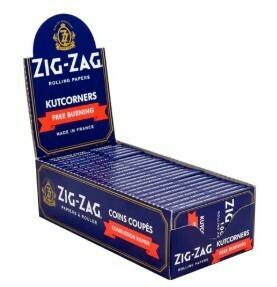 Zig Zag Single Wide Papers - Kutcorners Free Burning Rolling Papers