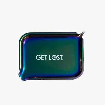 Get Lost Premium Stainless Steel Tray - Multicolour