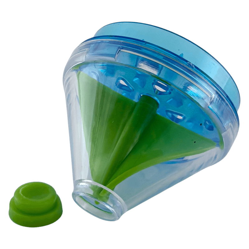 Glow-in-the-Dark Plastic Funnel Grinders