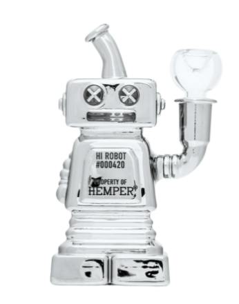 Hemper Collectors Bongs - 5.9" Hi-Robot Bong