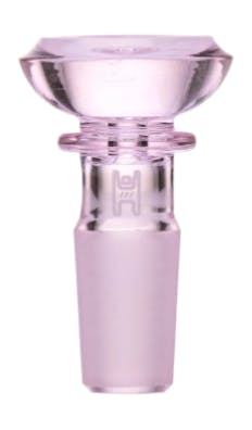 Human Grade 14mm Saucer Flower Bowl - Pink