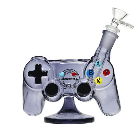 7" Arsenal Game Controller Bong - Black