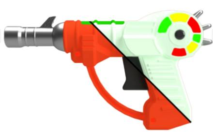 Smyle Labs Raygun Penjamin Battery with Lights and Sound - Glow