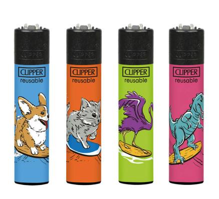Clipper Lighter - Surf Animals
