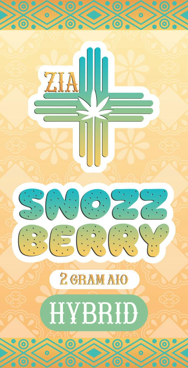 Zia | 2g Disposable | Snozzberry