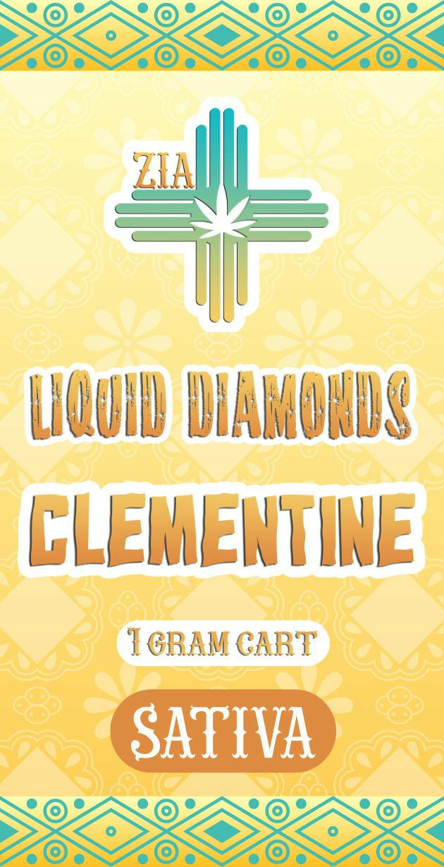 Zia | 1g Cart | Diamond | Clementine at Vana Society Cannabis Dispensary Clovis