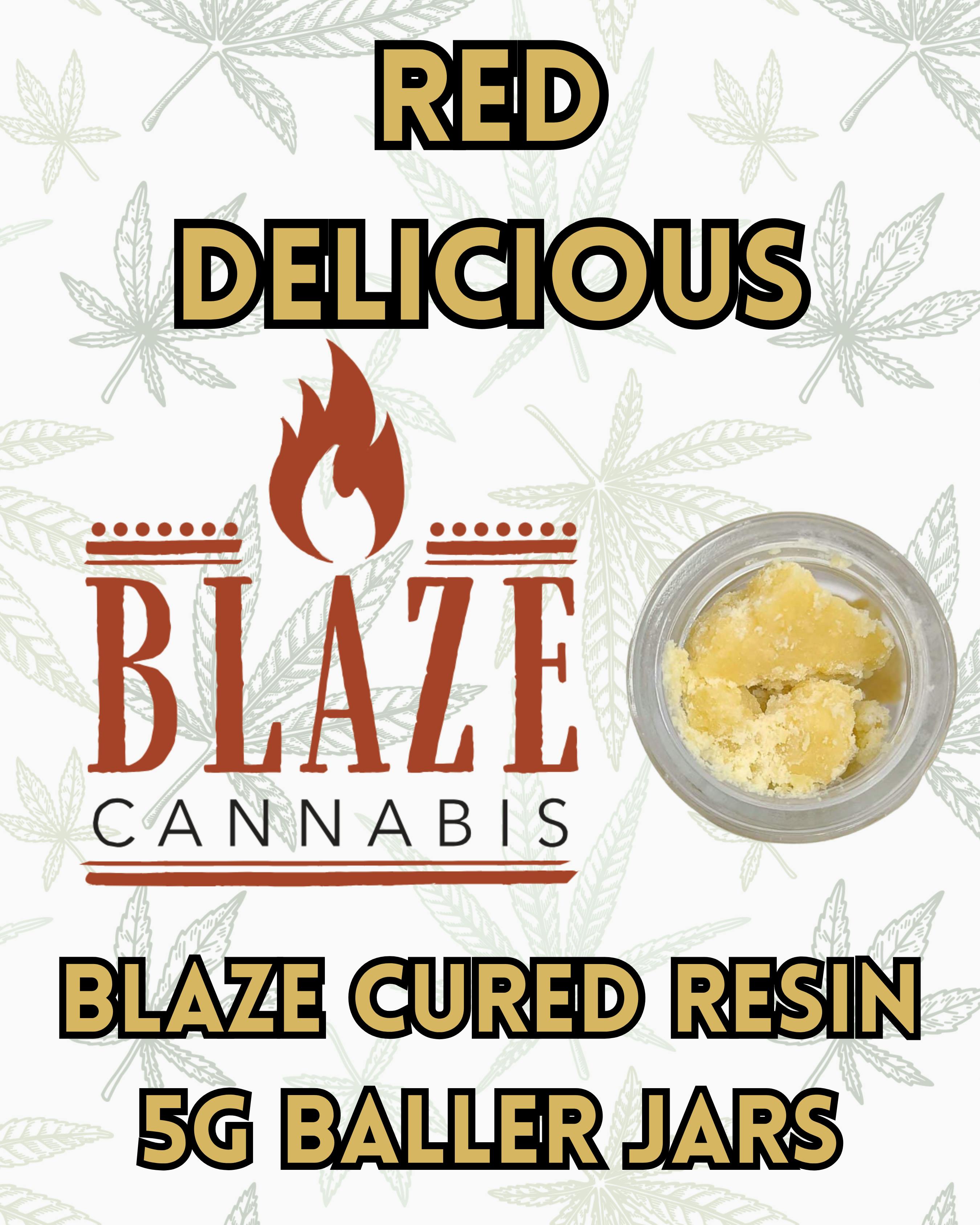 Blaze CR Baller Jar Red Delicious (H) 5g at Clifton Bakery