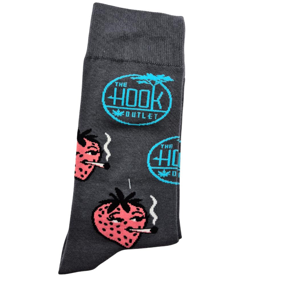 Hook Smokin' Strawberry Socks