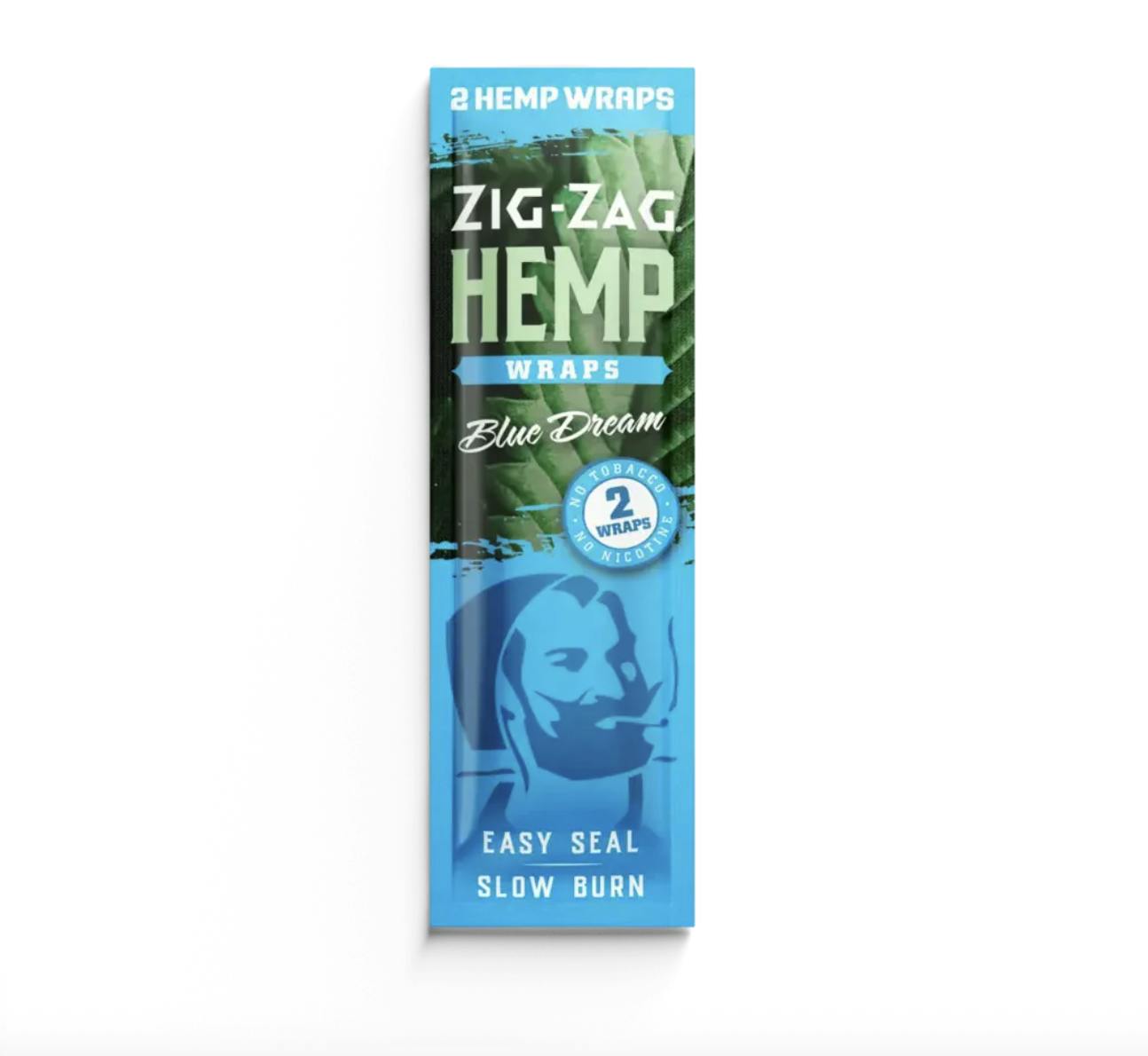 Zig Zag Hemp Wraps 2pk - Blue Dream