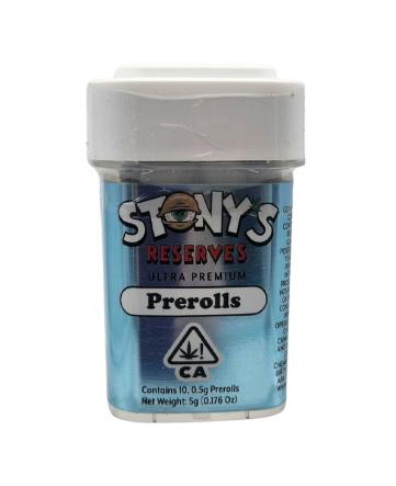 Stony's Reserves Prerolls 10pk 5g - Stony Cookies (S)