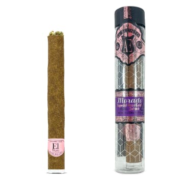 El Blunto Especial: Rose Gold Cannabis Cigar - Morado
