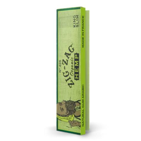 Zig Zag King Size Rolling Papers - Organic Hemp