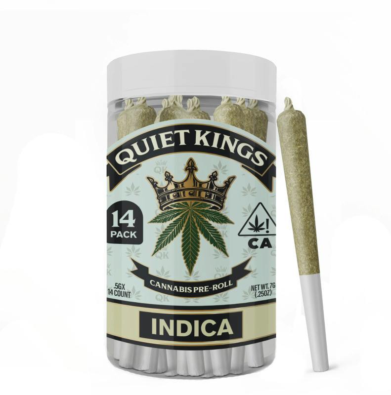 Quiet Kings Prerolls 14pk 7g - Sensi Star (I)