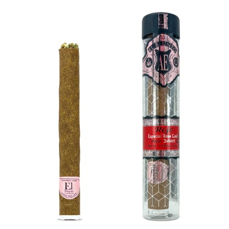 El Blunto Especial: Rose Gold Cannabis Cigar - Rojo