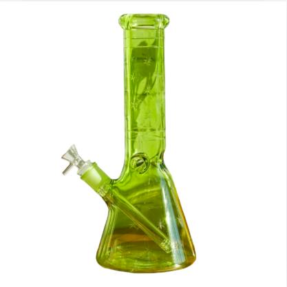 12in Starburst Bong - Green