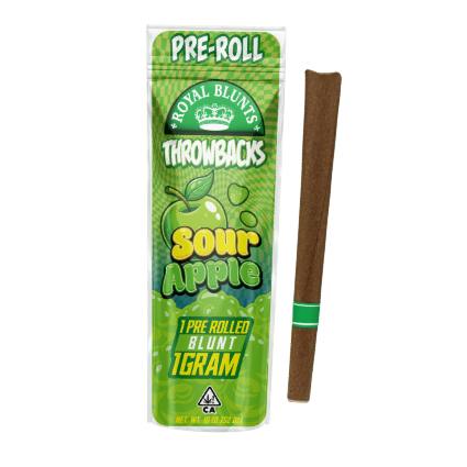 Royal Blunts Preroll Blunt 1g - Sour Apple (H)