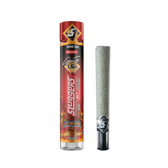 Sluggers Hash/Diamond Infused Preroll 1.5g - Bubble Bath (I)