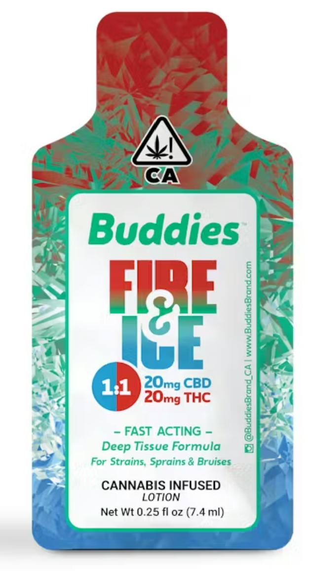 Buddies Fire & Ice Single Use Balm 20mg