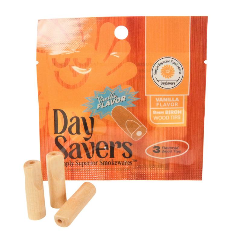 Day Savers 3pk FLAVORED Wood Tips + Cigar Bands Each