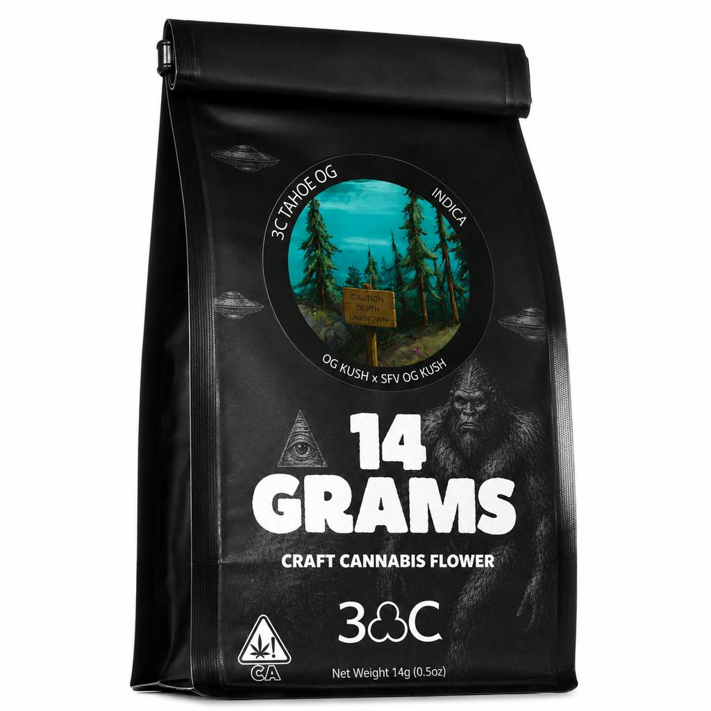 3C Tahoe OG Premium Flower 14g