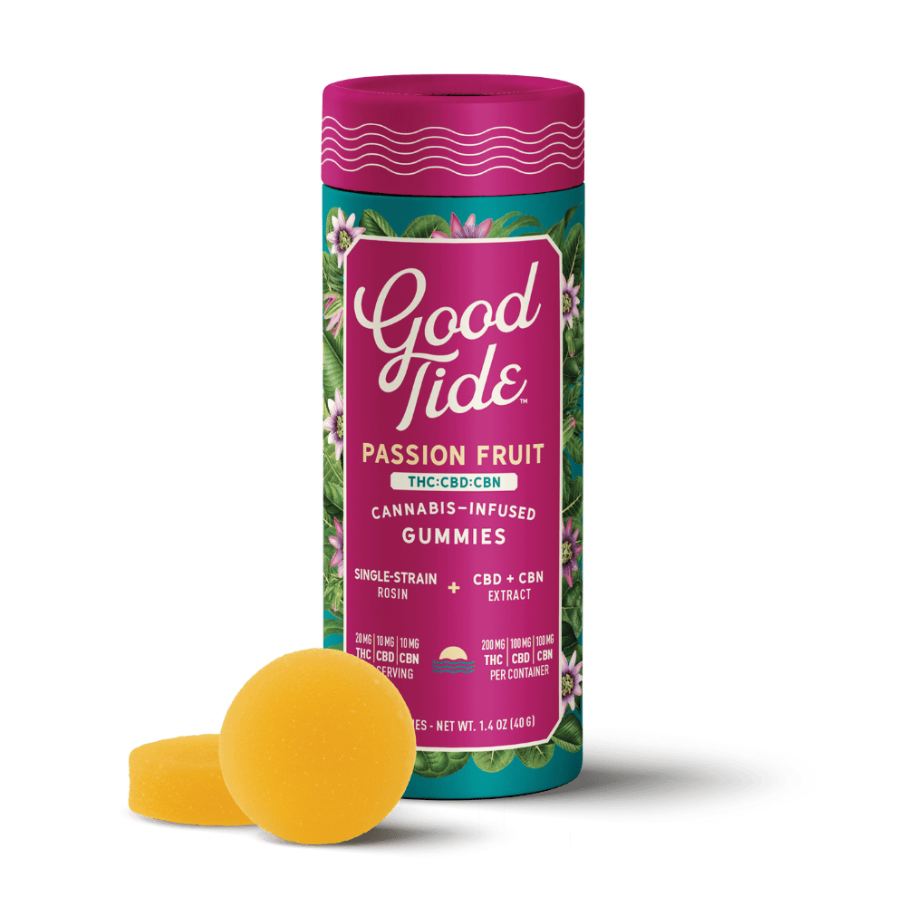 Good Tide Passionfruit Sleep Ratio Gummies 100mg