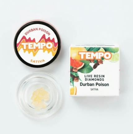Tempo Durban Poison Live Resin Diamonds 1g