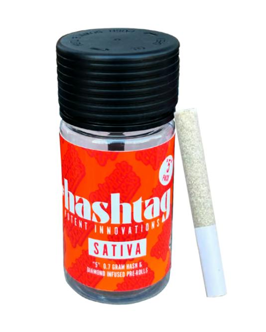 #HashTag Strawberry Cough Hash Infused Pre-Roll 3.5g