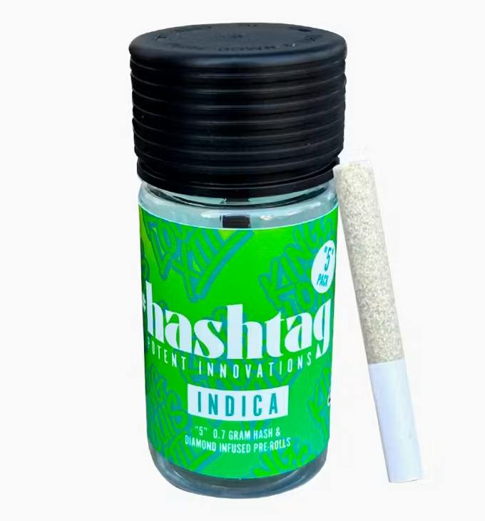 #HashTag Honeydew Hash Infused Pre-Roll 3.5g