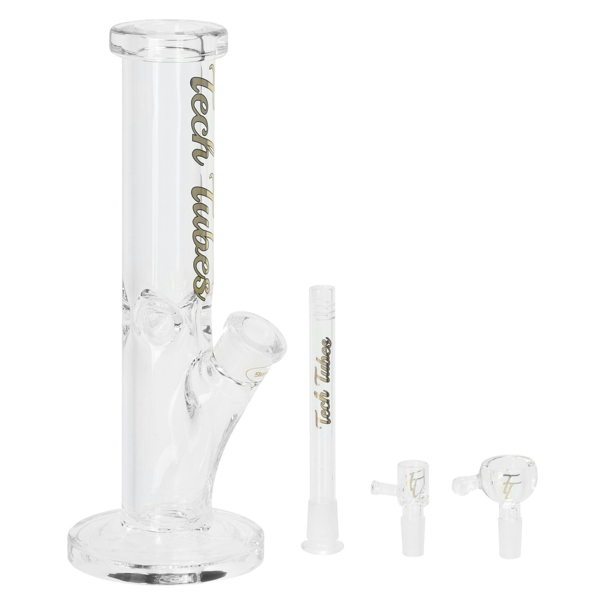 Tech Tubes - Glass Bong 9mm Straight - 12"