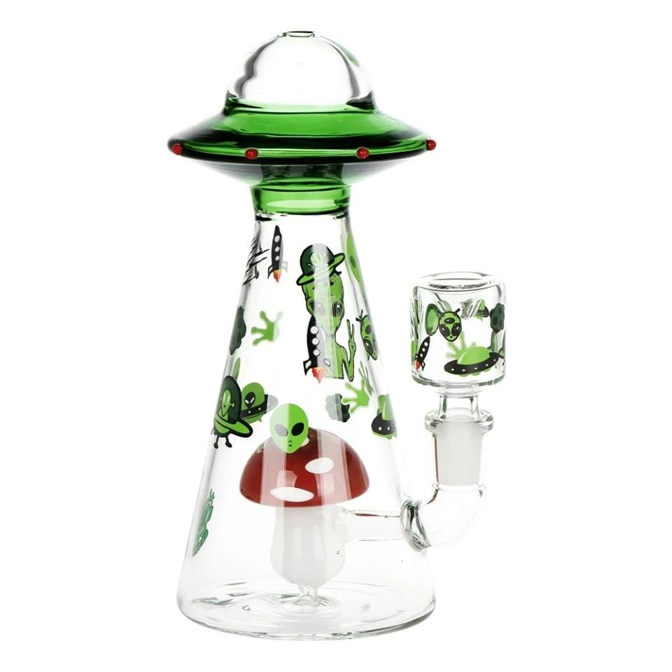 SeshGear - Interstellar Trip Glass Bong 14mm - 7.25"