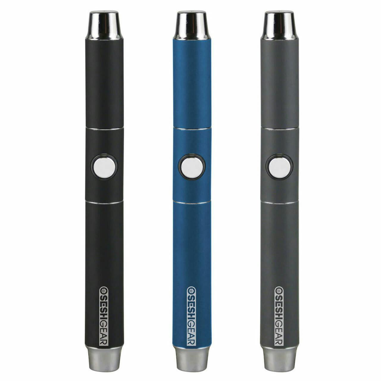 Black - SeshGear Versa 2-in-1 Wax Pen & Dab Straw