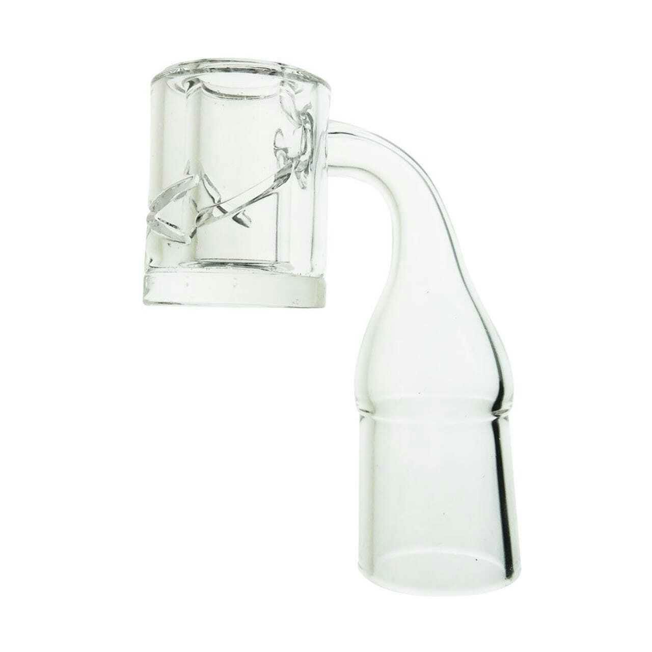 Quartz Flame Polished Encased Banger 19mm Female