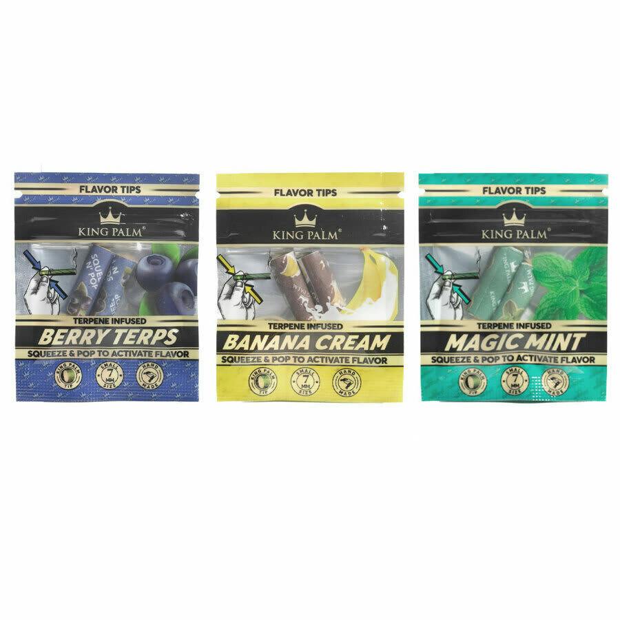 KING PALM: Berry Terps Filters 2 pack