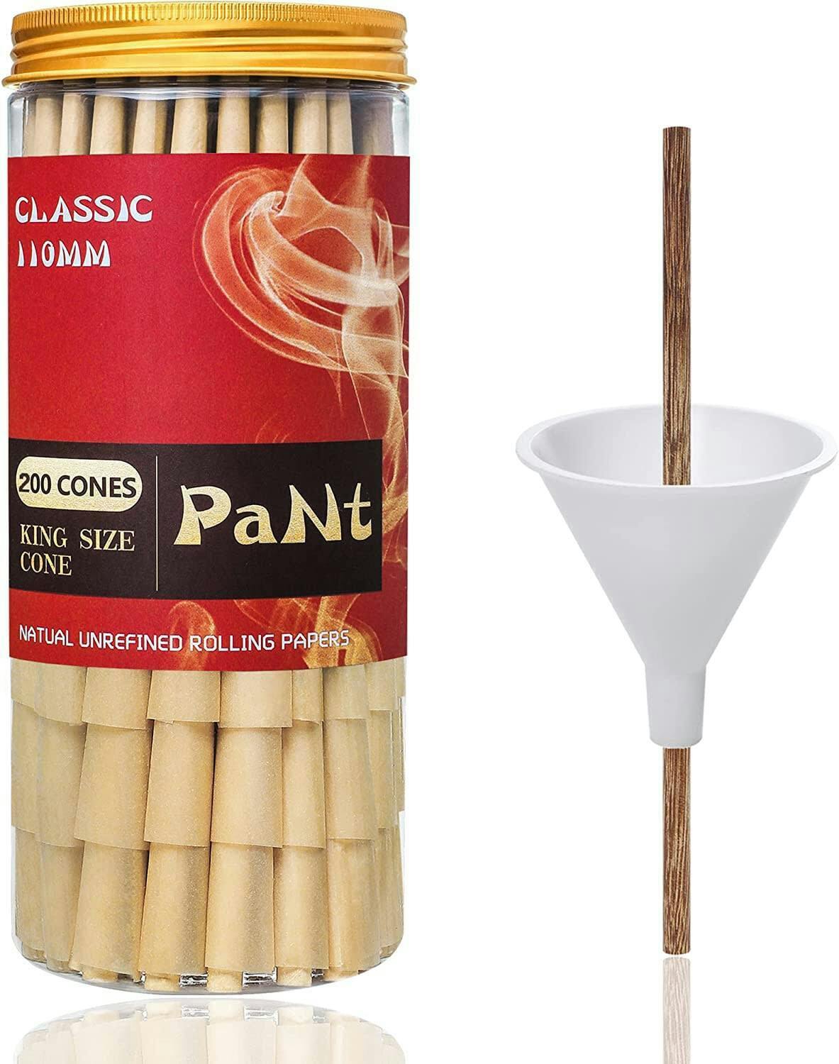 200 Pack PaNt: King Size Pre-Rolled Cones 200 Pack