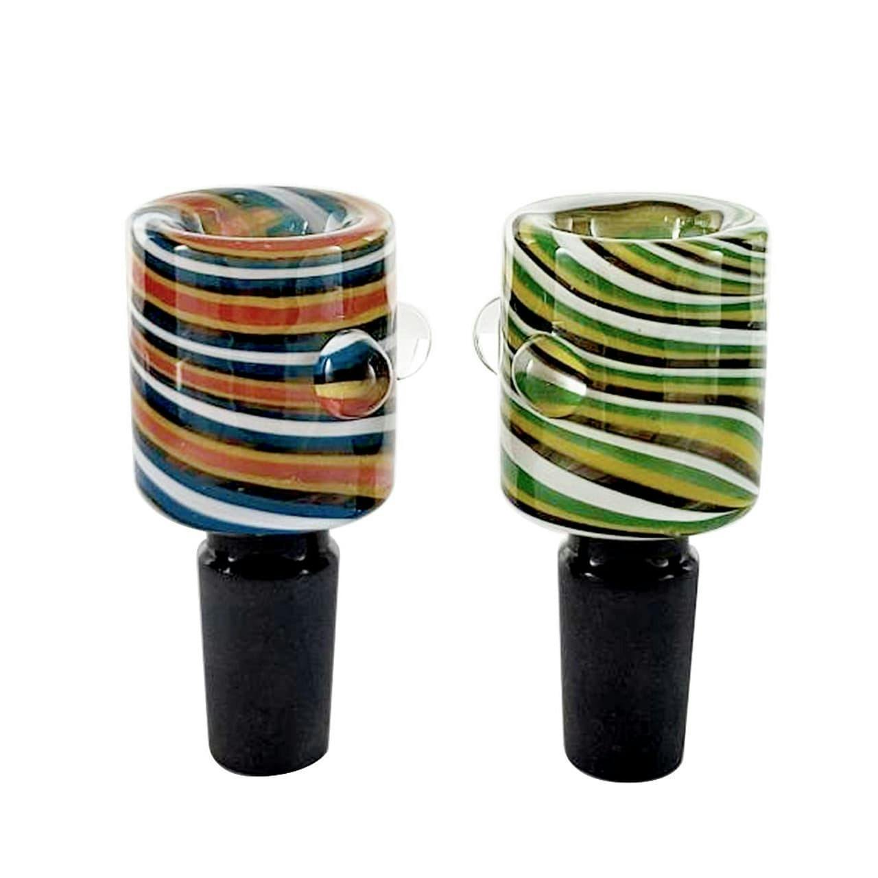Colour Swirl Stove Pipe Bowl 14mm