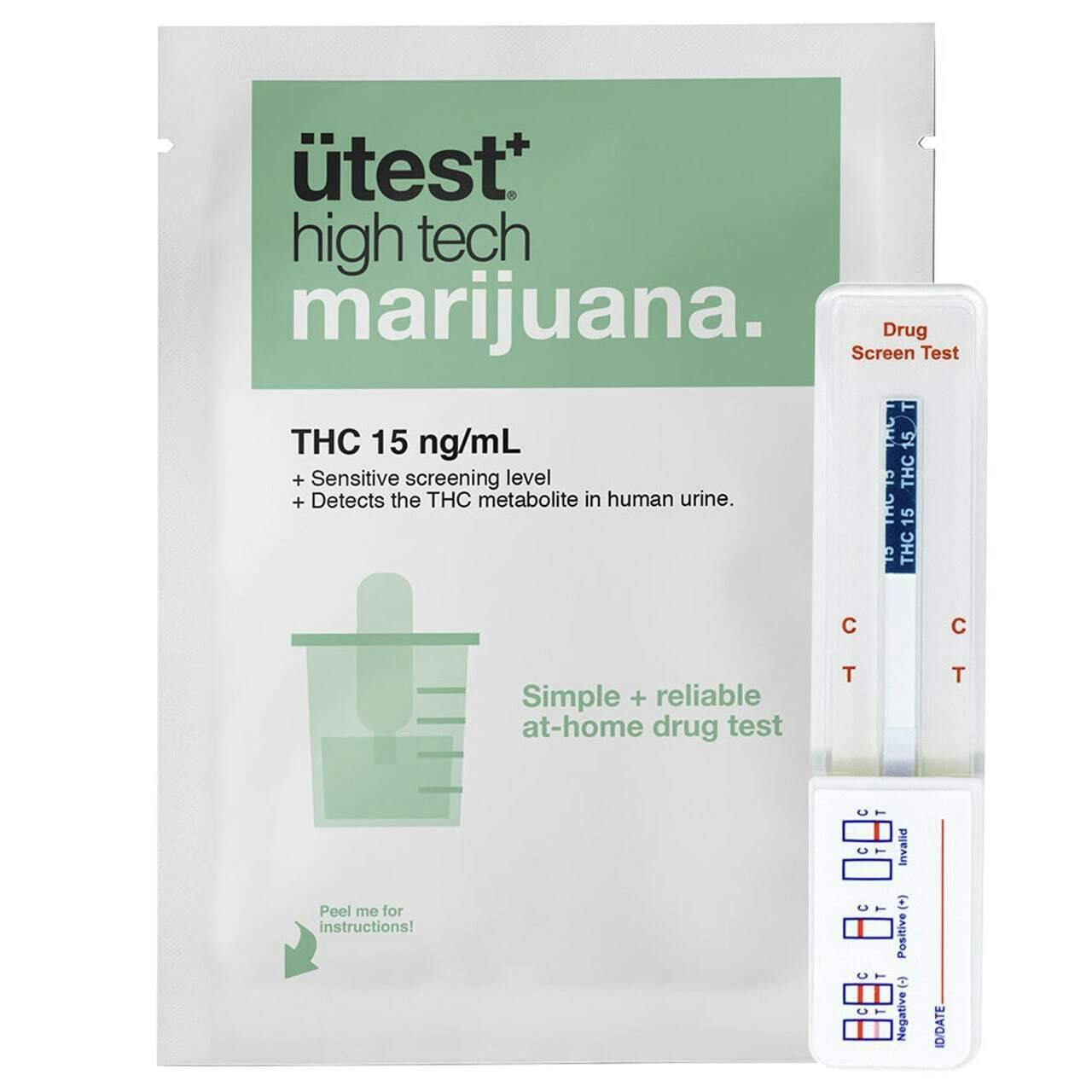 UTest: 15ng/m The Gold Standard THC Test Kit