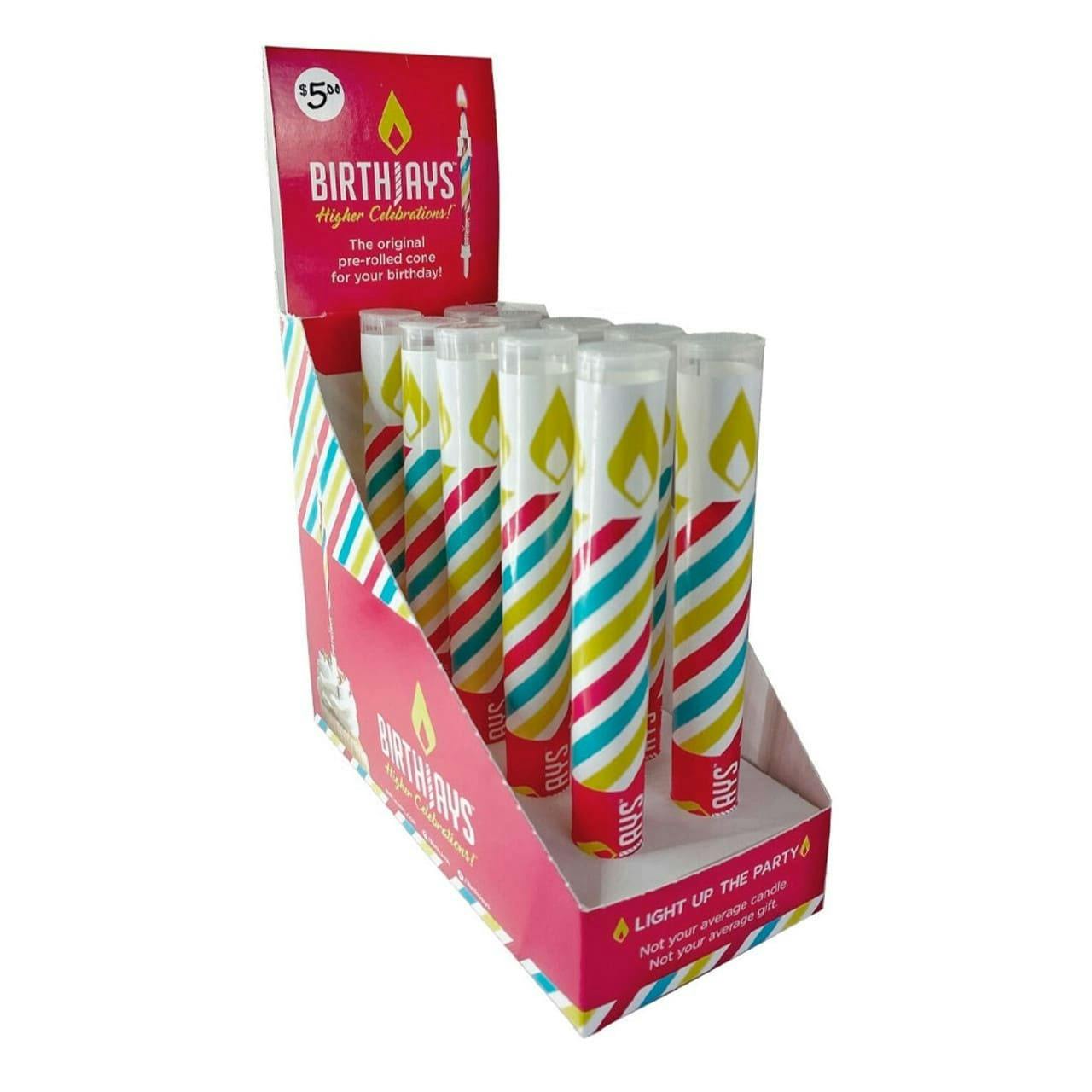 BirthJays: Pre-Rolled Cones and Candles 1 Pack