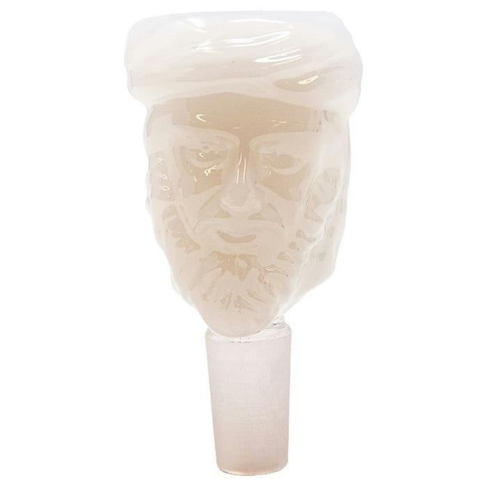 White Glass Man Bowl 14mm