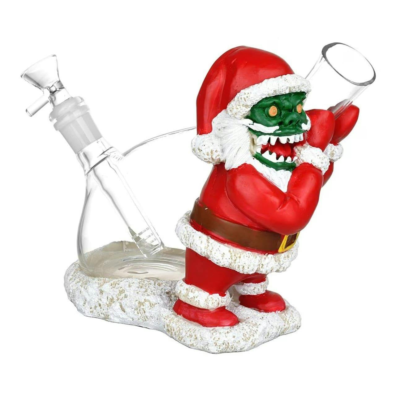 Slay Time Santa Water Pipe Bong - 6.5" / 14mm
