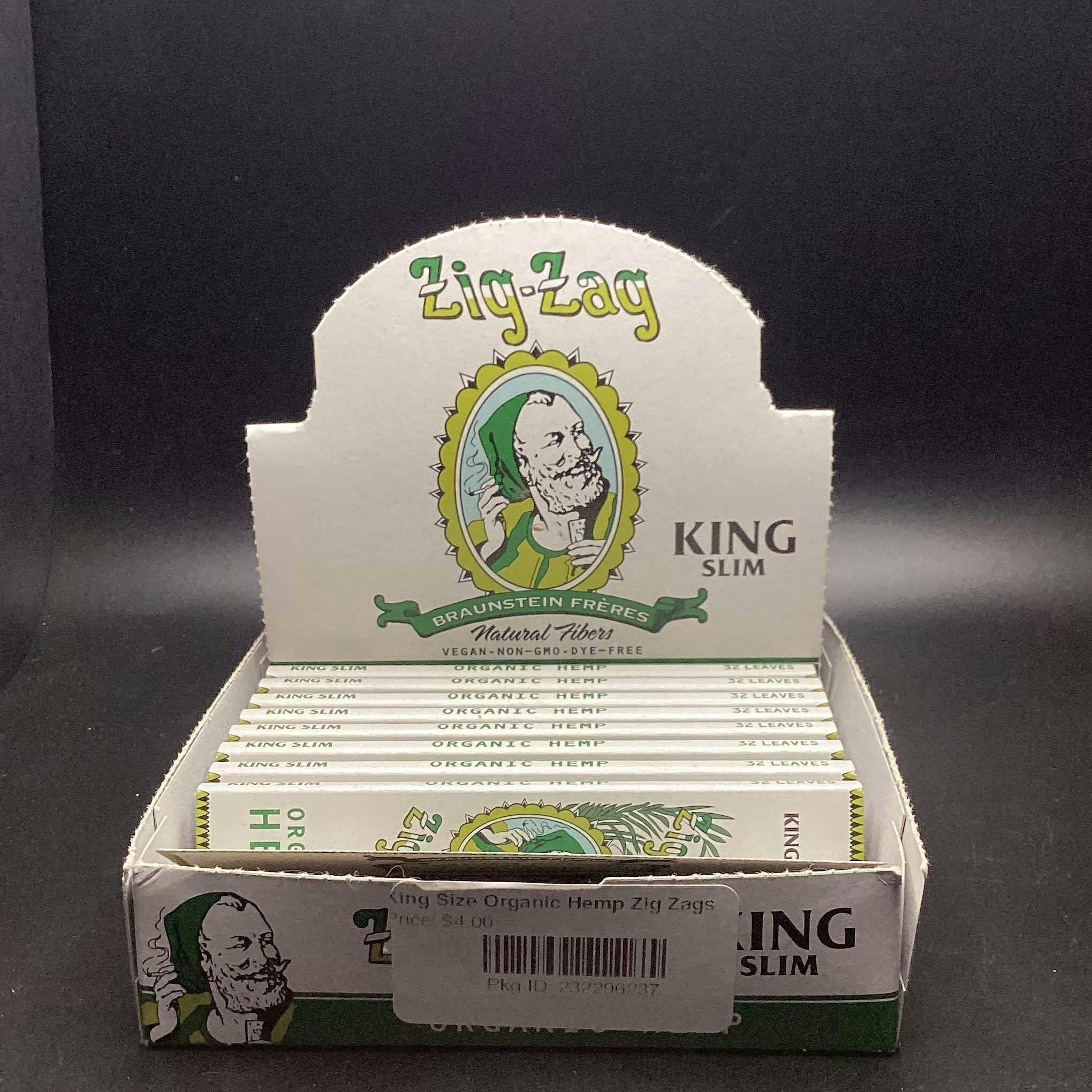Zig Zag|Accessories|Organic Hemp|King Size