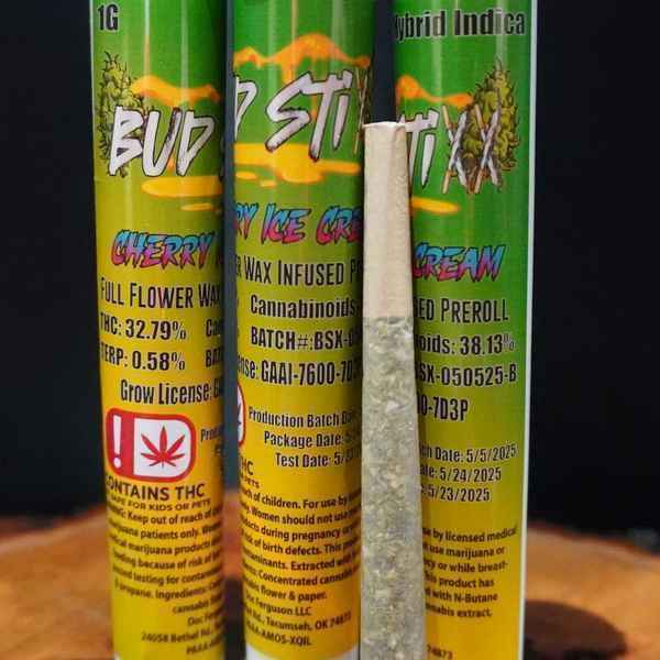 Bud Styx | WAX | CHERRY ICE CREAM| 1g
