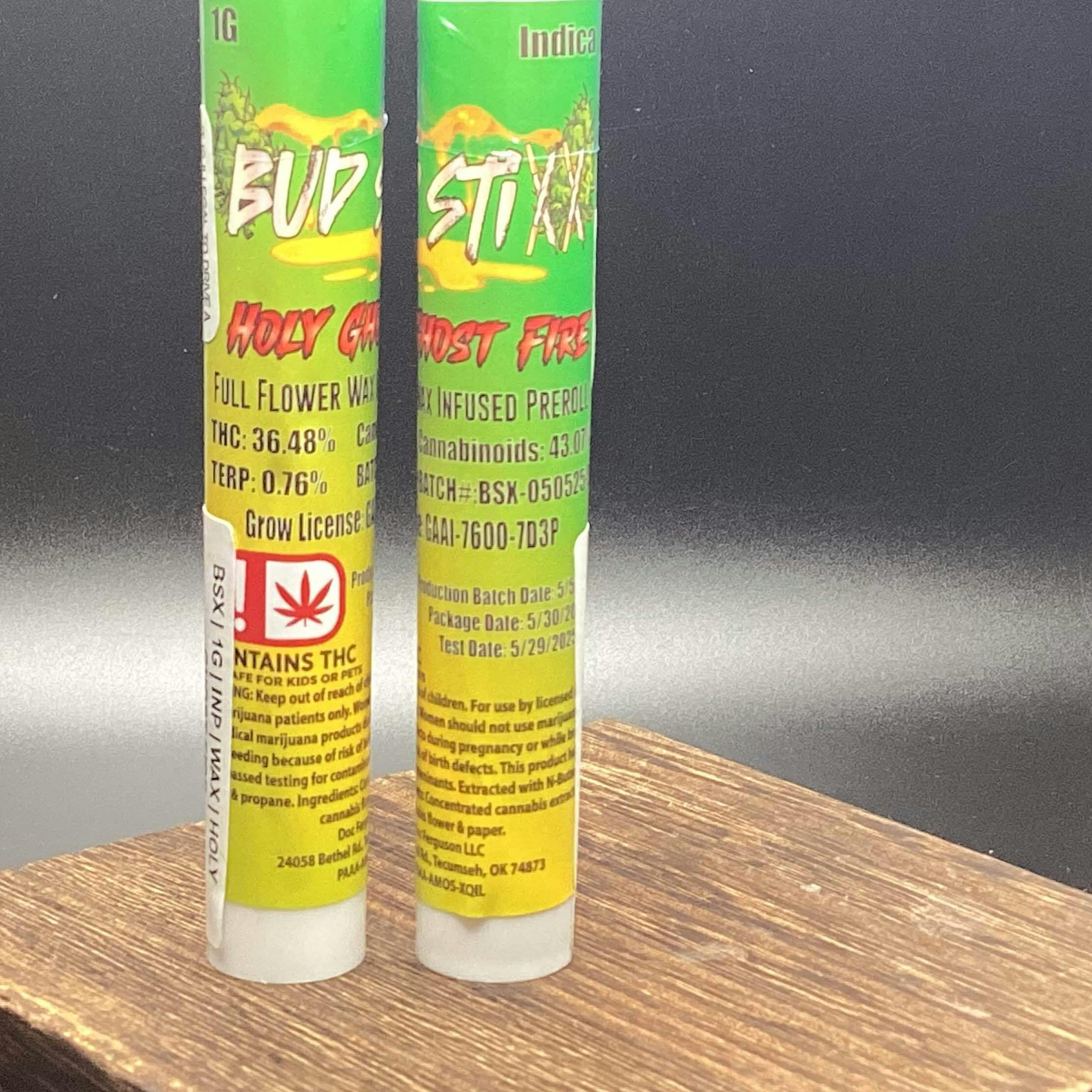 Bud Stx -Wax -Lemon Cherry Garlic - 1g