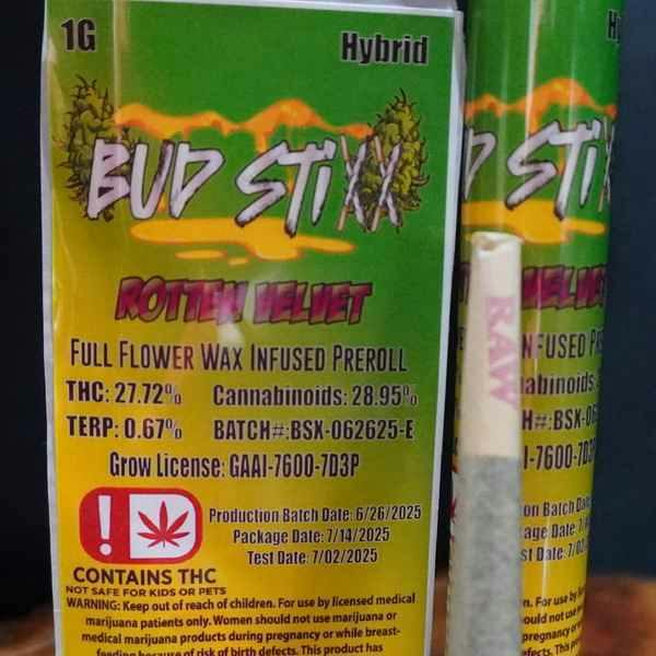 Bud Stx -Wax -Rotten Velvet - 1g