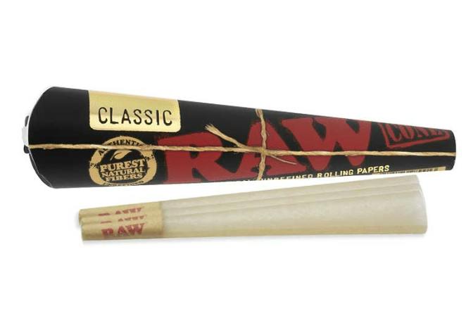 Raw Cone Black King Size