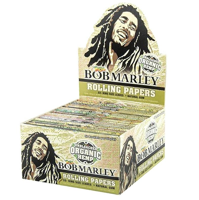 Bob Marley Unbleached Organic Hemp King Size